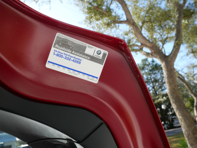 2007 BMW Z4 M Coupe in Imola Red 2 over Black Nappa