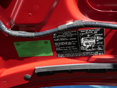 2007 BMW Z4 M Coupe in Imola Red 2 over Black Nappa