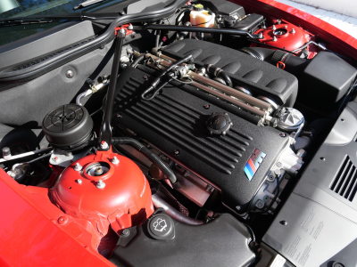 2007 BMW Z4 M Coupe in Imola Red 2 over Black Nappa