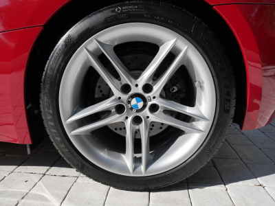 2007 BMW Z4 M Coupe in Imola Red 2 over Black Nappa