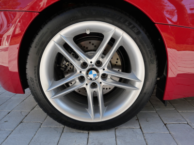 2007 BMW Z4 M Coupe in Imola Red 2 over Black Nappa