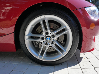 2007 BMW Z4 M Coupe in Imola Red 2 over Black Nappa