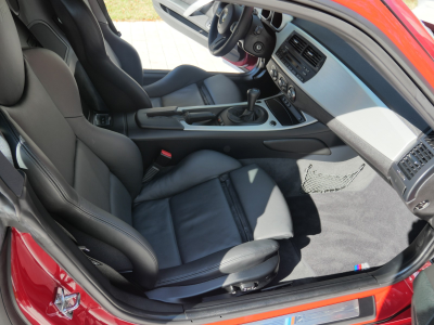 2007 BMW Z4 M Coupe in Imola Red 2 over Black Nappa