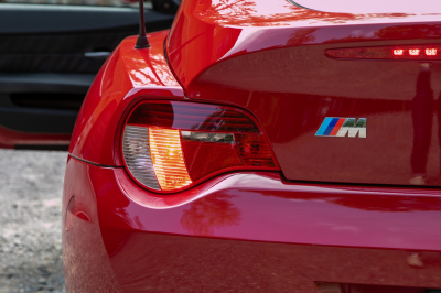 2007 BMW Z4 M Coupe in Imola Red 2 over Black Nappa