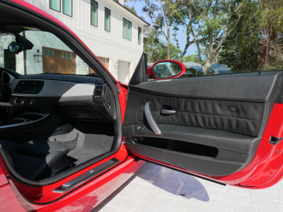 2007 BMW Z4 M Coupe in Imola Red 2 over Black Nappa