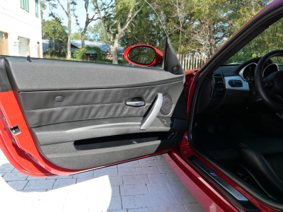 2007 BMW Z4 M Coupe in Imola Red 2 over Black Nappa