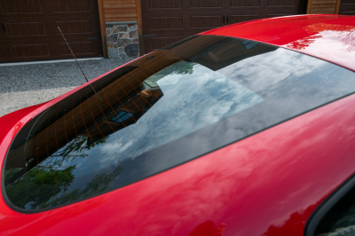 2007 BMW Z4 M Coupe in Imola Red 2 over Black Nappa