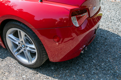 2007 BMW Z4 M Coupe in Imola Red 2 over Black Nappa