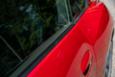 2007 BMW Z4 M Coupe in Imola Red 2 over Black Nappa