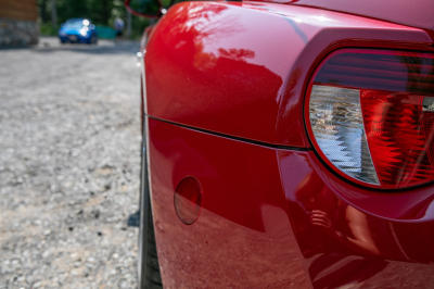 2007 BMW Z4 M Coupe in Imola Red 2 over Black Nappa