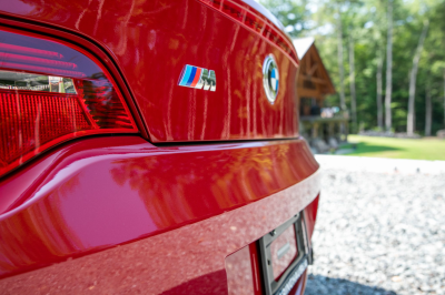 2007 BMW Z4 M Coupe in Imola Red 2 over Black Nappa