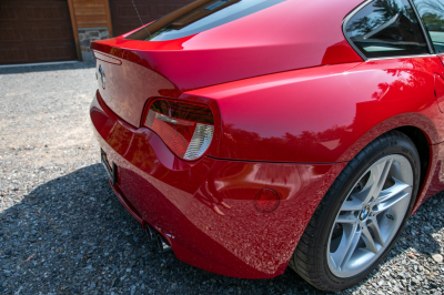 2007 BMW Z4 M Coupe in Imola Red 2 over Black Nappa