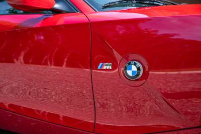 2007 BMW Z4 M Coupe in Imola Red 2 over Black Nappa
