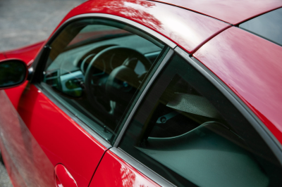 2007 BMW Z4 M Coupe in Imola Red 2 over Black Nappa
