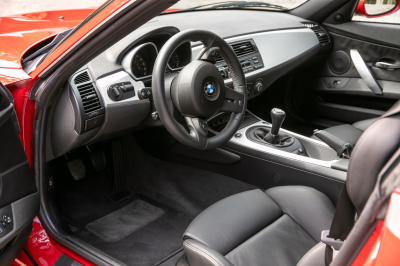 2007 BMW Z4 M Coupe in Imola Red 2 over Black Nappa