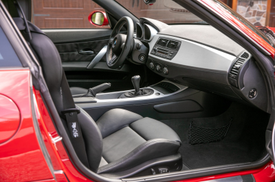 2007 BMW Z4 M Coupe in Imola Red 2 over Black Nappa