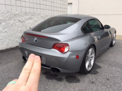 2007 BMW Z4 M Coupe in Silver Gray Metallic over Black Nappa