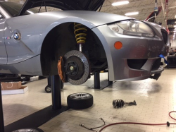 2007 BMW Z4 M Coupe in Silver Gray Metallic over Black Nappa