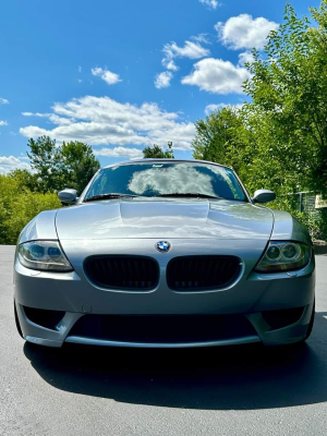 2007 BMW Z4 M Coupe in Silver Gray Metallic over Black Nappa