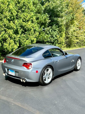 2007 BMW Z4 M Coupe in Silver Gray Metallic over Black Nappa