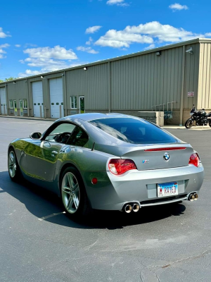 2007 BMW Z4 M Coupe in Silver Gray Metallic over Black Nappa