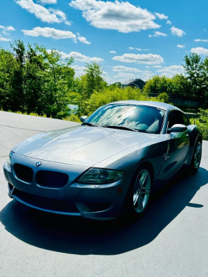 2007 BMW Z4 M Coupe in Silver Gray Metallic over Black Nappa