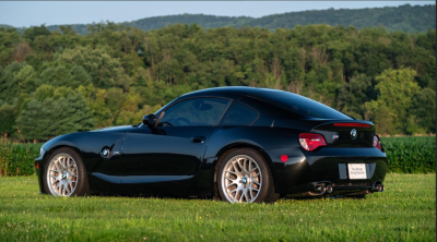 2007 BMW Z4 M Coupe in Black Sapphire Metallic over Black Nappa