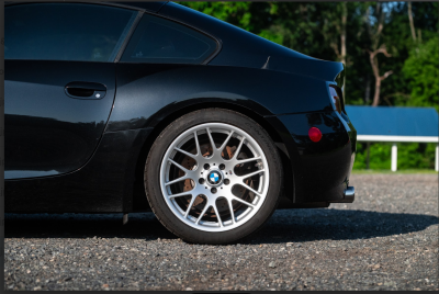 2007 BMW Z4 M Coupe in Black Sapphire Metallic over Black Nappa