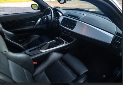 2007 BMW Z4 M Coupe in Black Sapphire Metallic over Black Nappa