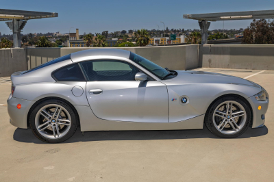 2007 BMW Z4 M Coupe in Titanium Silver Metallic over Black Nappa