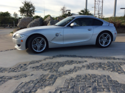 2007 BMW Z4 M Coupe in Titanium Silver Metallic over Black Nappa
