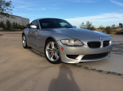 2007 BMW Z4 M Coupe in Titanium Silver Metallic over Black Nappa
