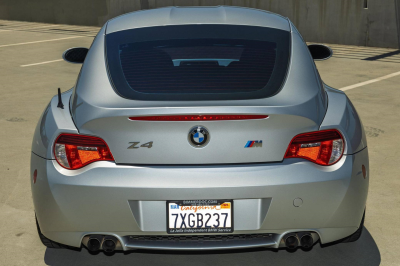 2007 BMW Z4 M Coupe in Titanium Silver Metallic over Black Nappa