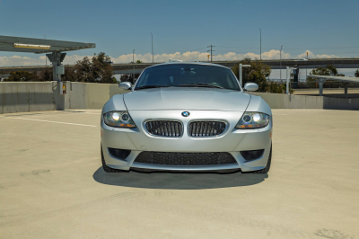 2007 BMW Z4 M Coupe in Titanium Silver Metallic over Black Nappa