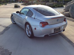 2007 BMW Z4 M Coupe in Titanium Silver Metallic over Black Nappa