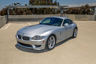 2007 BMW Z4 M Coupe in Titanium Silver Metallic over Black Nappa