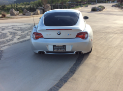2007 BMW Z4 M Coupe in Titanium Silver Metallic over Black Nappa