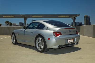 2007 BMW Z4 M Coupe in Titanium Silver Metallic over Black Nappa