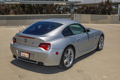 2007 BMW Z4 M Coupe in Titanium Silver Metallic over Black Nappa