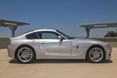2007 BMW Z4 M Coupe in Titanium Silver Metallic over Black Nappa