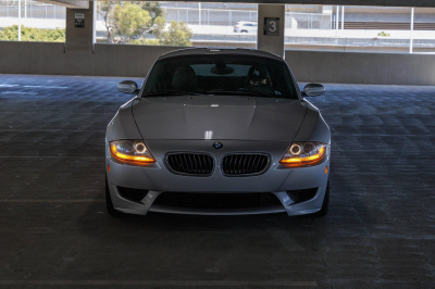2007 BMW Z4 M Coupe in Titanium Silver Metallic over Black Nappa