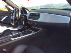 2007 BMW Z4 M Coupe in Titanium Silver Metallic over Black Nappa