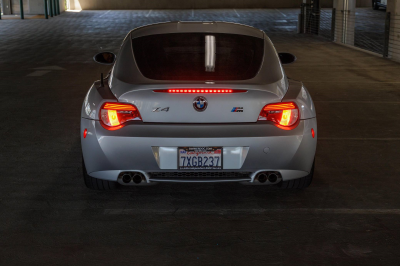 2007 BMW Z4 M Coupe in Titanium Silver Metallic over Black Nappa
