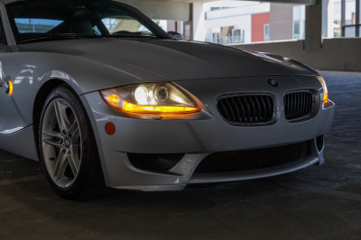 2007 BMW Z4 M Coupe in Titanium Silver Metallic over Black Nappa