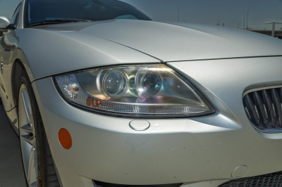2007 BMW Z4 M Coupe in Titanium Silver Metallic over Black Nappa