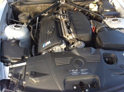 2007 BMW Z4 M Coupe in Titanium Silver Metallic over Black Nappa