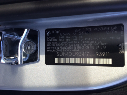 2007 BMW Z4 M Coupe in Titanium Silver Metallic over Black Nappa