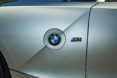2007 BMW Z4 M Coupe in Titanium Silver Metallic over Black Nappa