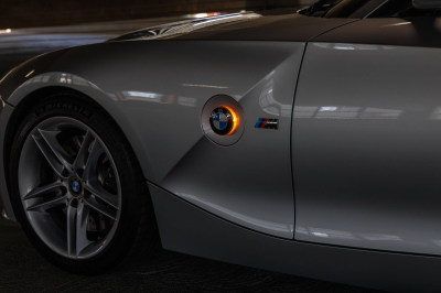 2007 BMW Z4 M Coupe in Titanium Silver Metallic over Black Nappa