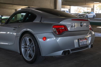 2007 BMW Z4 M Coupe in Titanium Silver Metallic over Black Nappa